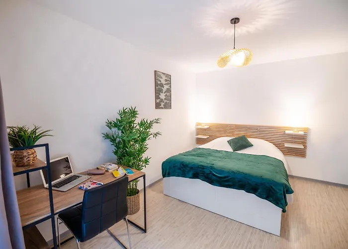 La Canopee - Parking - Centre - Netflix - 6 Pers - 66m2 شقة غيبووييه